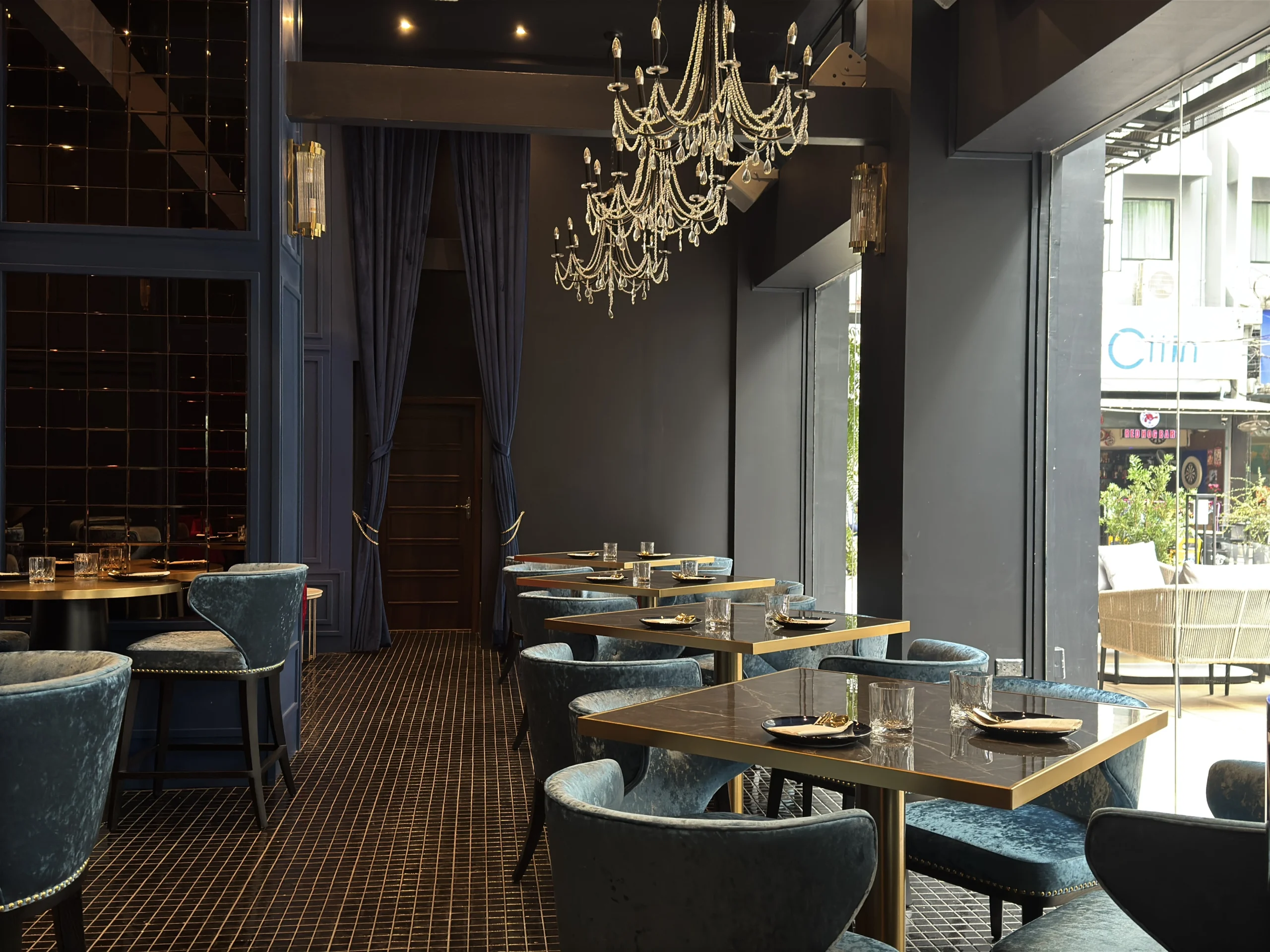 Finch fine-dining inside